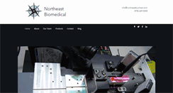 Desktop Screenshot of northeastbiomed.com